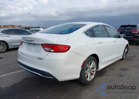 2015 Chrysler 200 Limited from USA, damaged, VIN 1C3CCCAB1FN752862